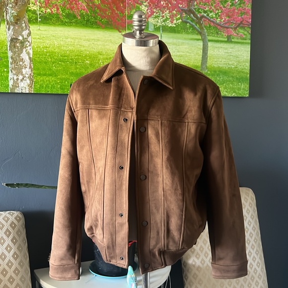 NWT  Zara Casadora  Faux Suede  jacket for men’s Size XL - Picture 6 of 12